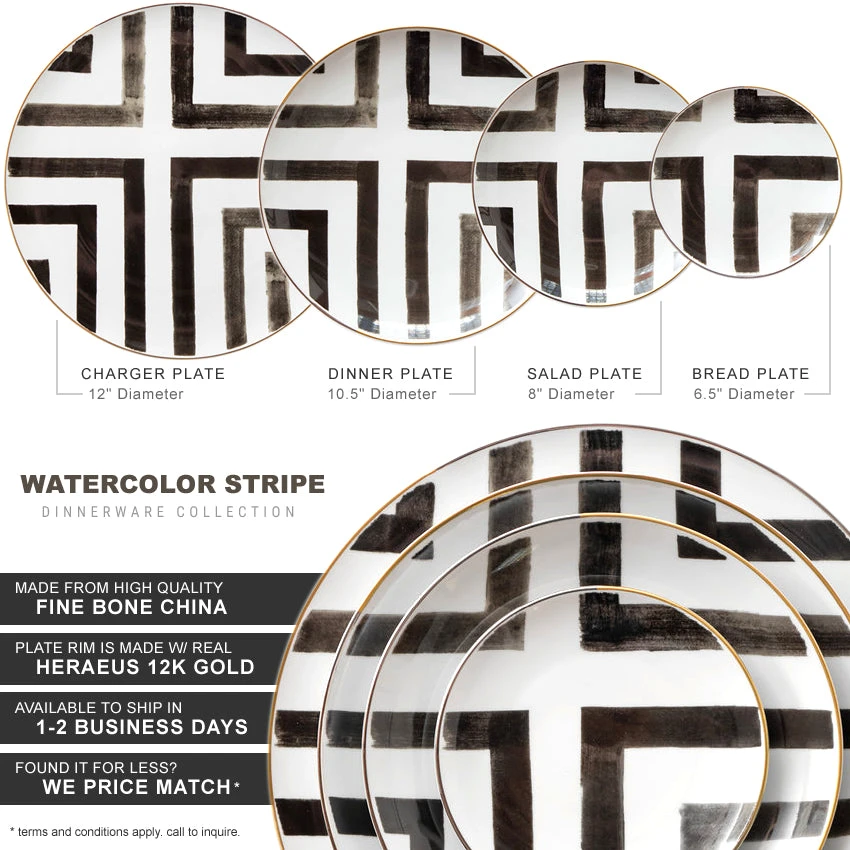 Watercolor Stripe Collection 2 Watercolor Stripe Collection - Image 2