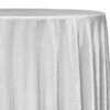 Lush Velvet Table Linen In White