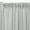 1pc - Scuba (Wrinkle-Free) Drapery Panel 8' Tall X 58" Wide - White