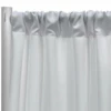 2pcs - Premium Poly (Poplin) Drapery Panel 11' Tall X 58" Wide - White