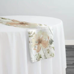 Wildflower Garden (Poly Print) Table Runner