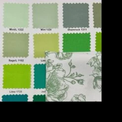 French Toile (Poly Print) Table Linen In Willow Green 9 French Toile (Poly Print) Table Linen In Willow Green -Urquid Linen Shop WillowGreen 1