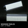 3/8"-1" Wooden Table Skirting Clip