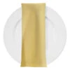 Premium Poly (Poplin) Table Napkin In Yellow 1905