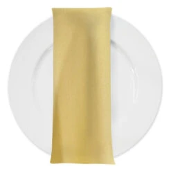 Premium Poly (Poplin) Table Napkin In Yellow 1905