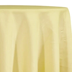 Premium Poly (Poplin) Table Linen In Yellow L 1904