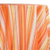 1pc - Multi-Color Stripe Table Linen 132"x132" Square - Sunset
