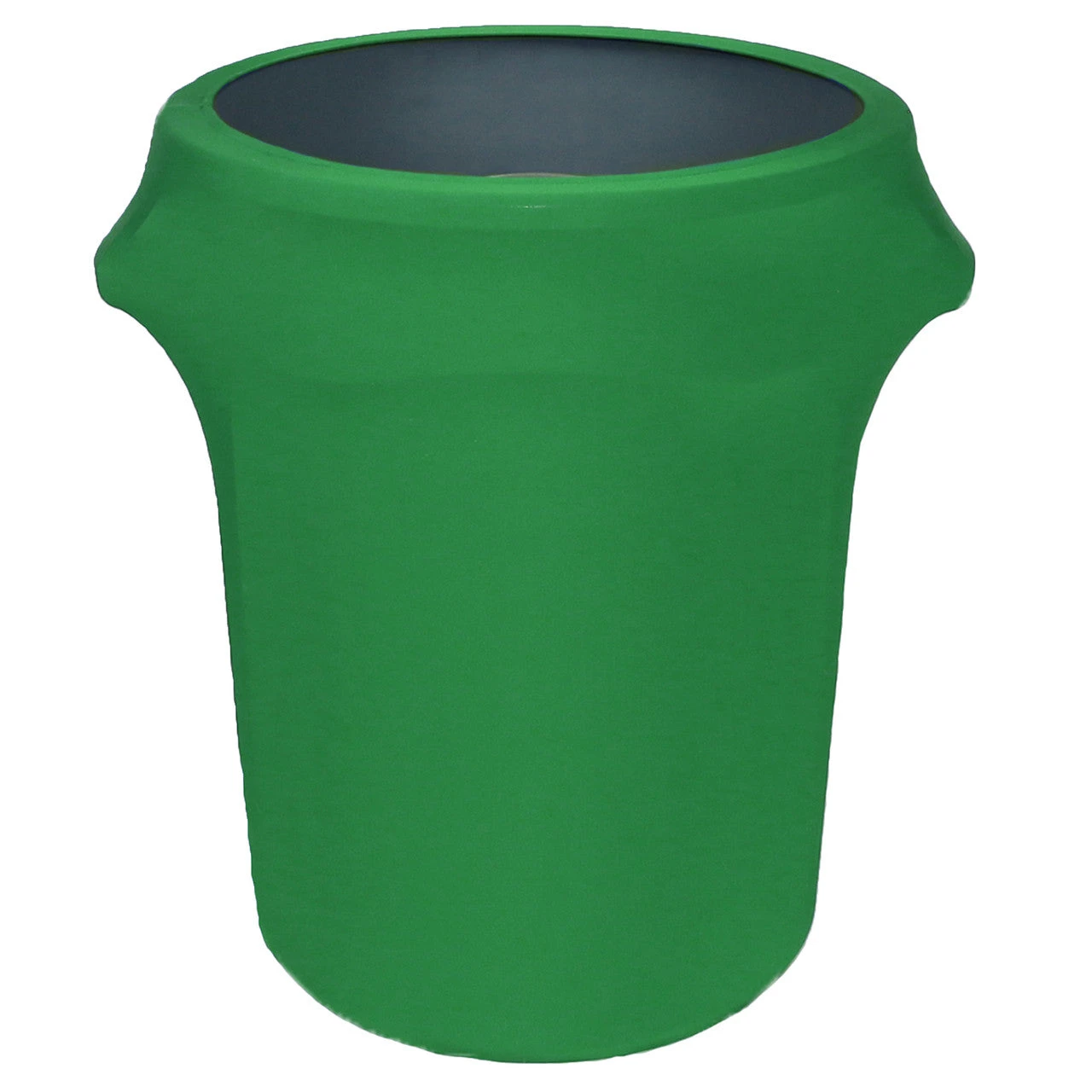 Spandex 32 Gallon Trash Can Cover In Emerald Green 1 Spandex 32 Gallon Trash Can Cover In Emerald Green