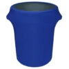 Spandex 32 Gallon Trash Can Cover In Royal