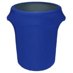 Spandex 32 Gallon Trash Can Cover In Royal
